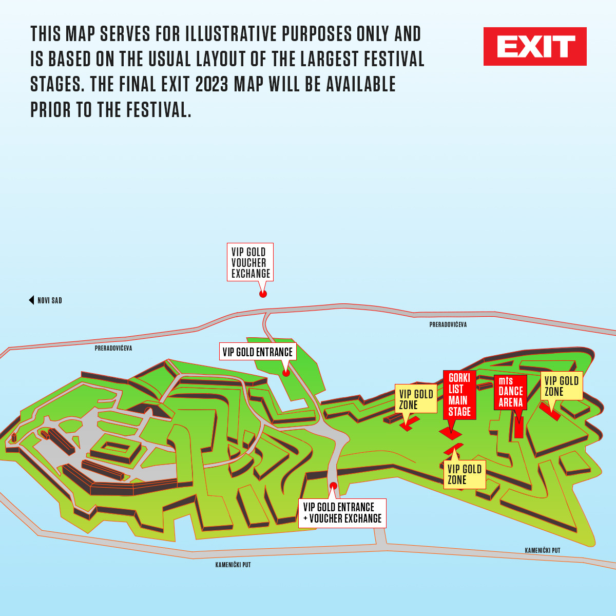 EXIT VIP GOLD map